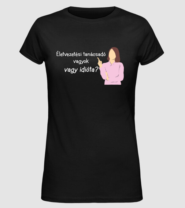  minta fekete pólón