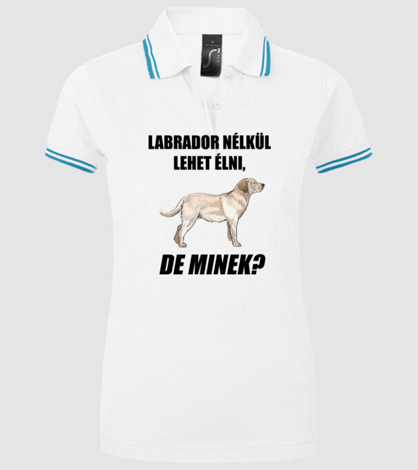  minta fehér pólón