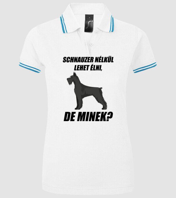  minta fehér pólón