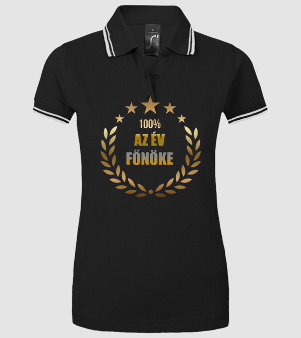  minta fekete pólón