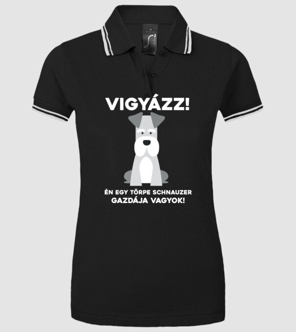  minta fekete pólón