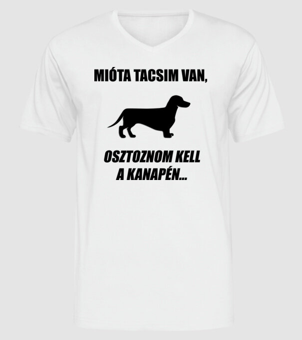  minta fehér pólón