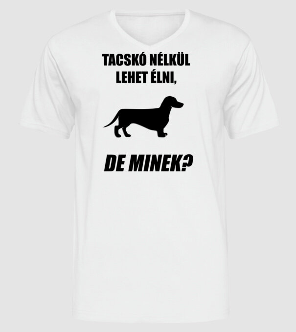  minta fehér pólón