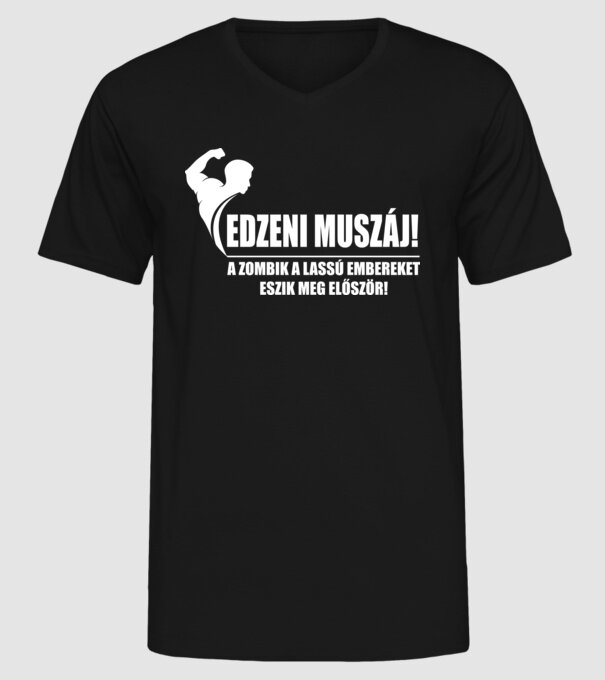  minta fekete pólón