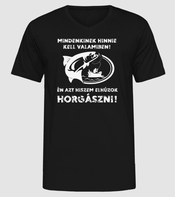  minta fekete pólón