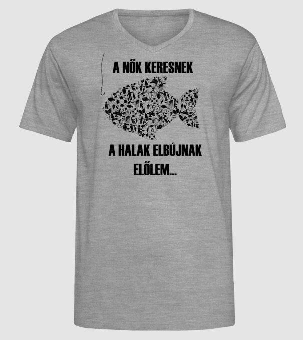  minta szürke pólón