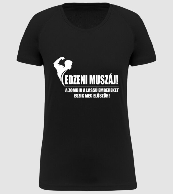  minta fekete pólón