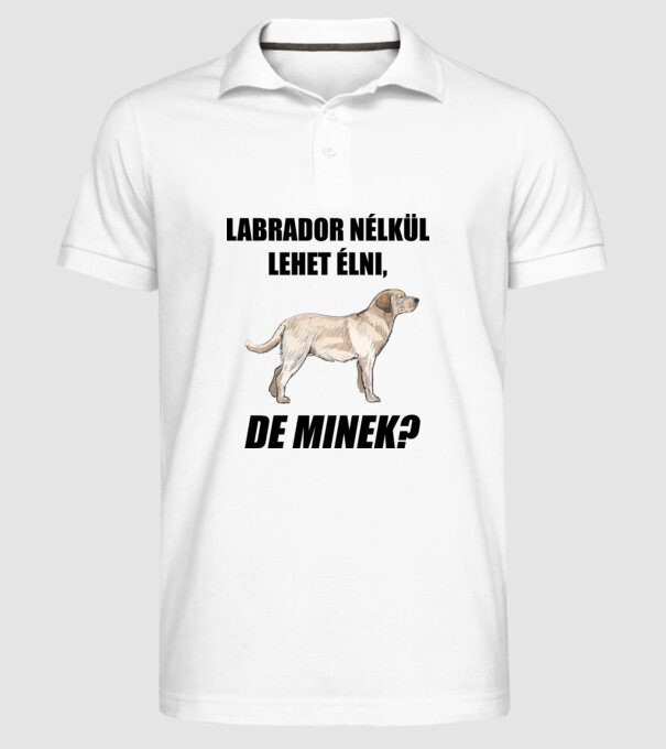  minta fehér pólón