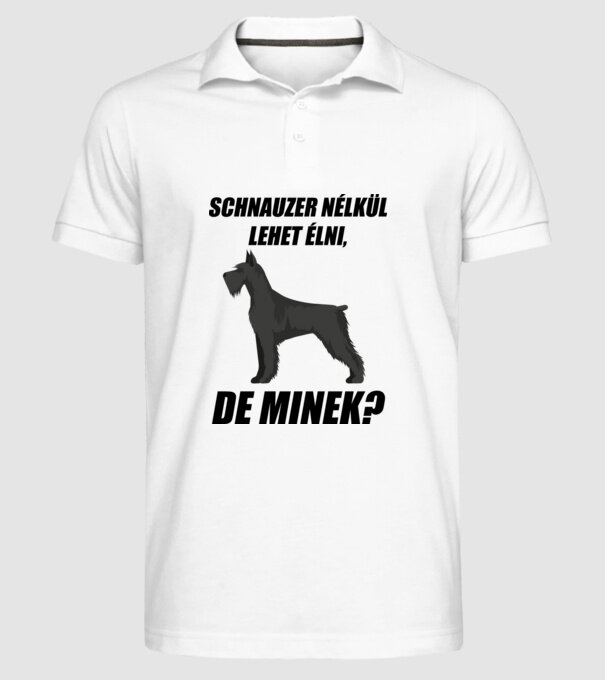  minta fehér pólón