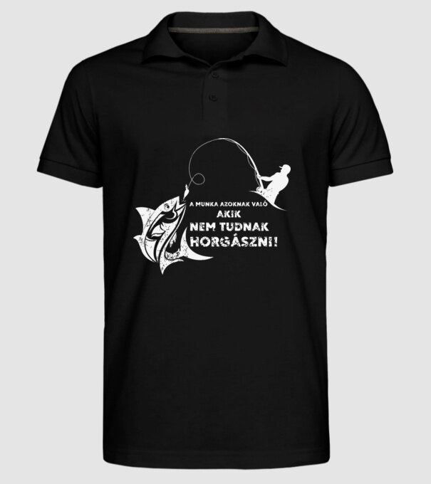  minta fekete pólón