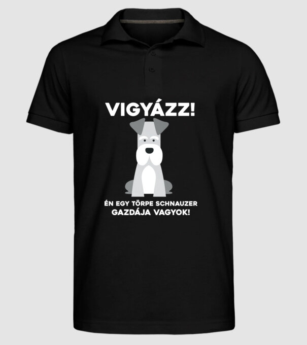  minta fekete pólón