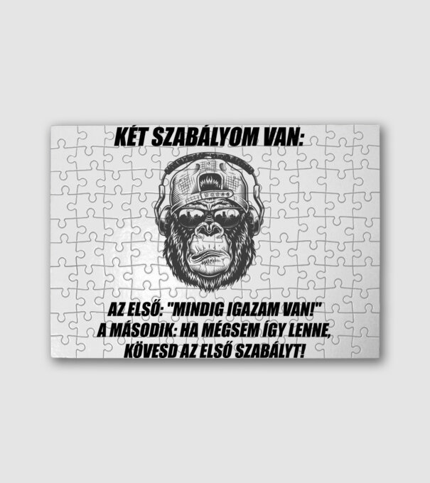  minta fehér pólón