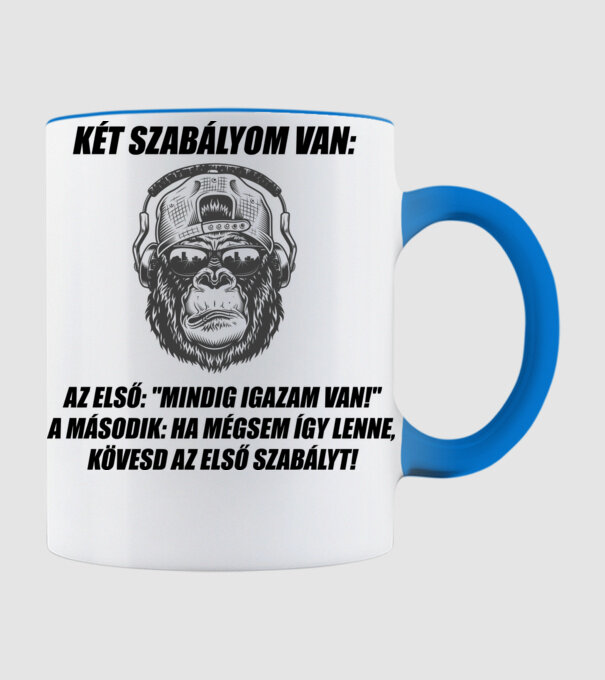  minta világoskék pólón