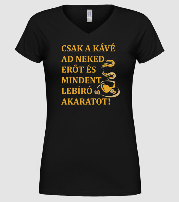  minta fekete pólón