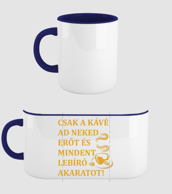  minta sötétkék pólón