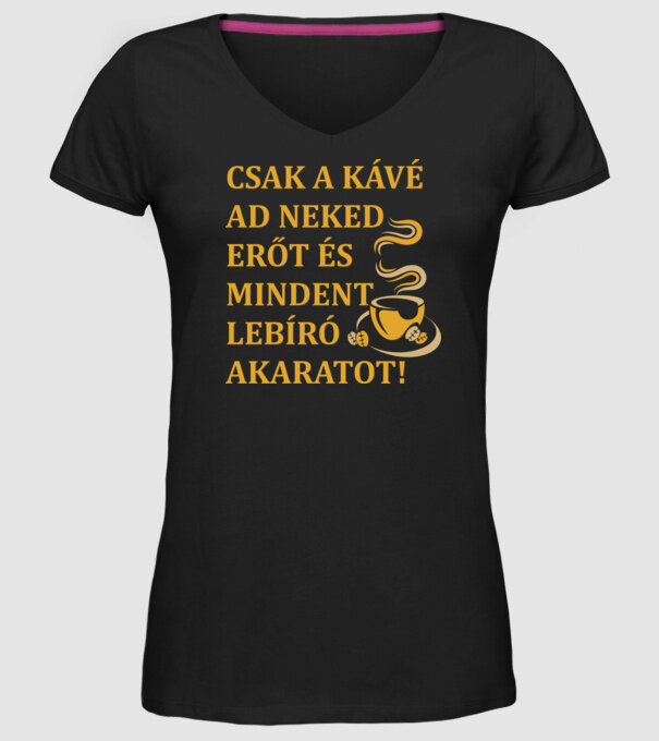  minta fekete pólón