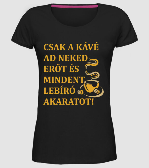  minta fekete pólón