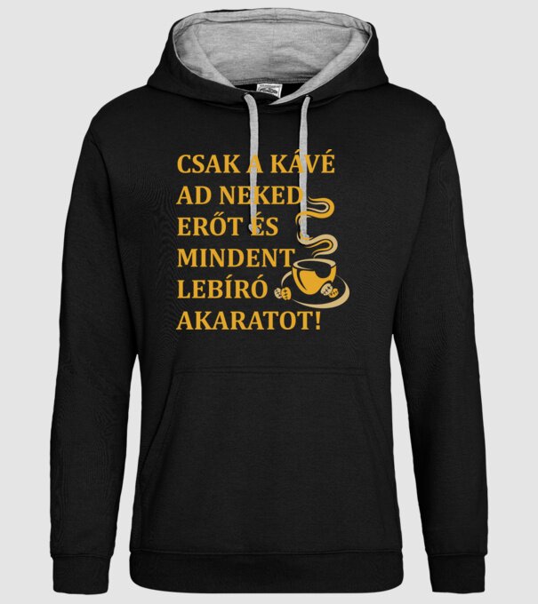  minta fekete pólón
