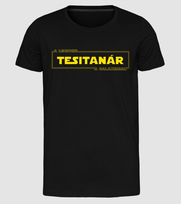  minta fekete pólón