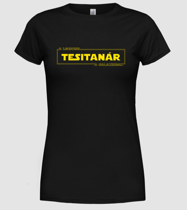  minta fekete pólón