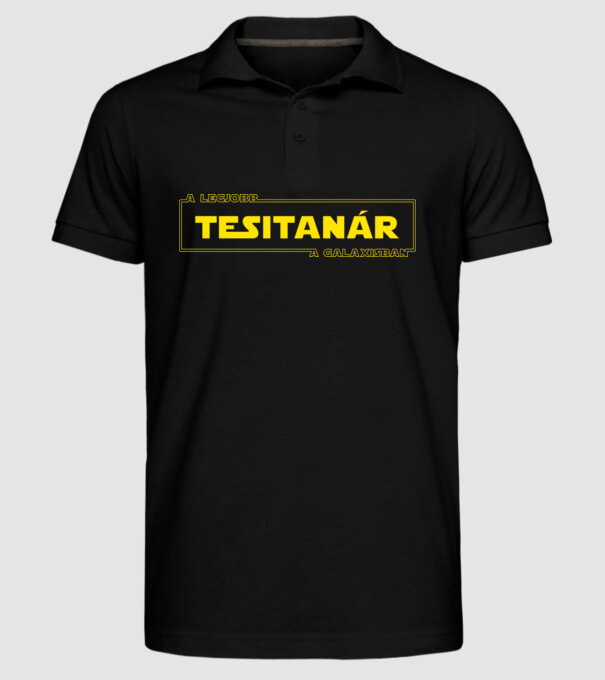  minta fekete pólón