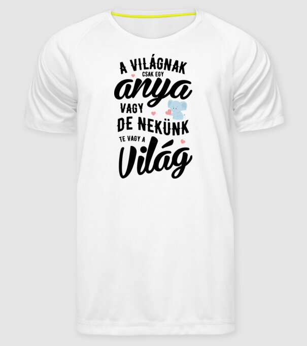  minta fehér pólón
