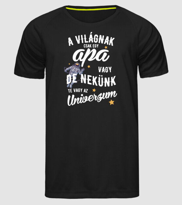  minta fekete pólón