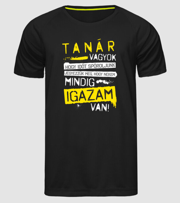  minta fekete pólón