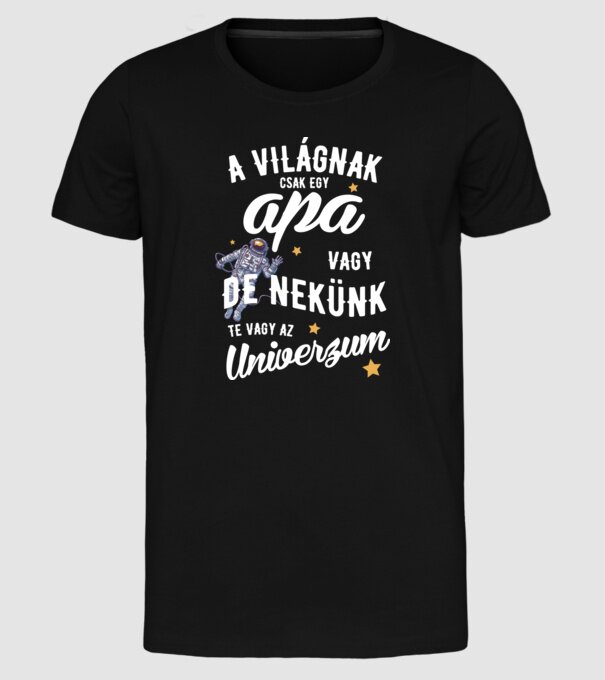  minta fekete pólón