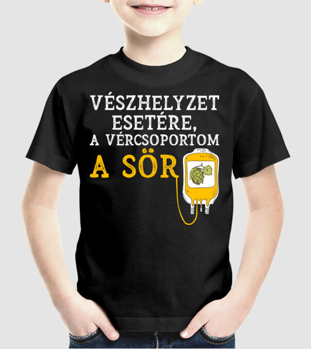  minta fekete pólón