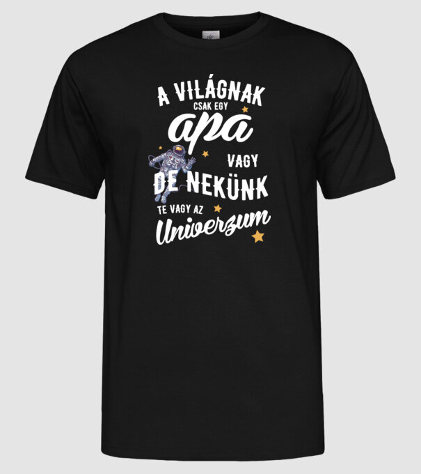  minta fekete pólón