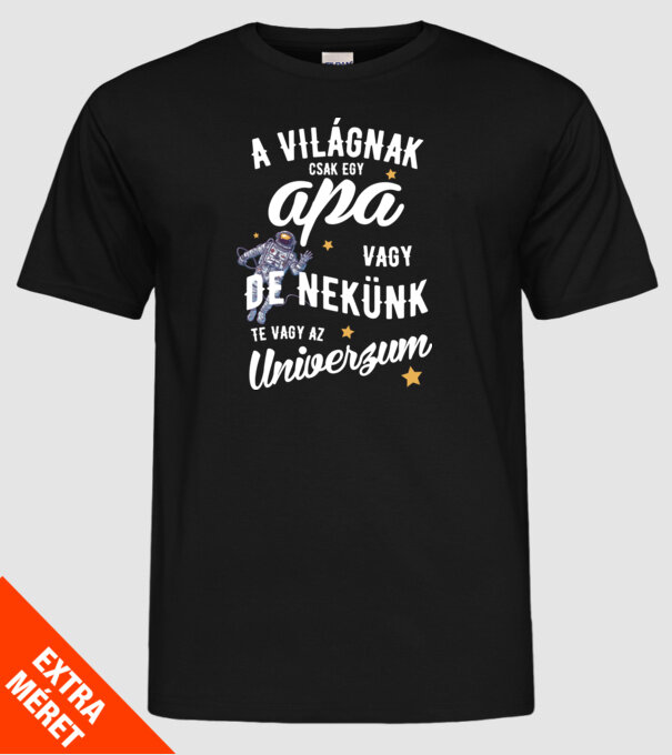  minta fekete pólón