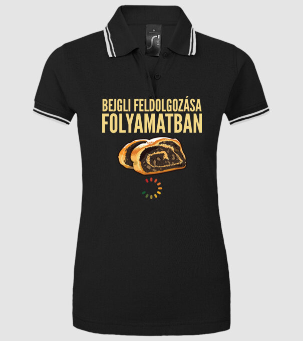  minta fekete pólón