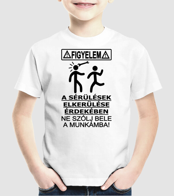  minta fehér pólón