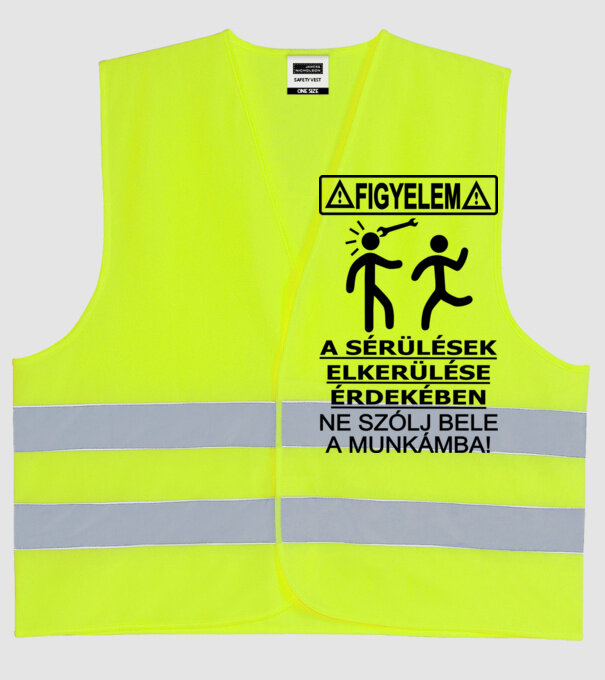  minta neonsárga pólón