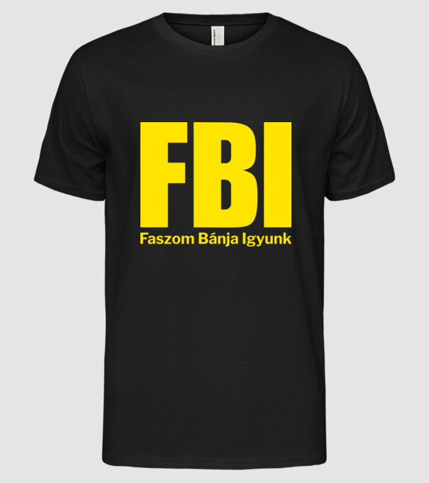  minta fekete pólón