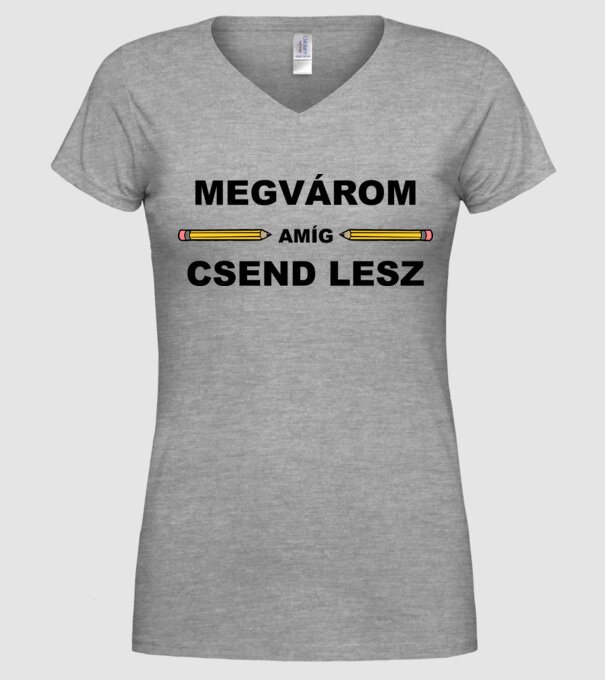  minta szürke pólón