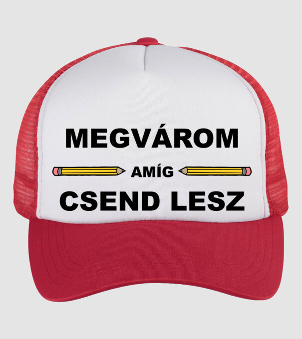  minta fehér/piros pólón