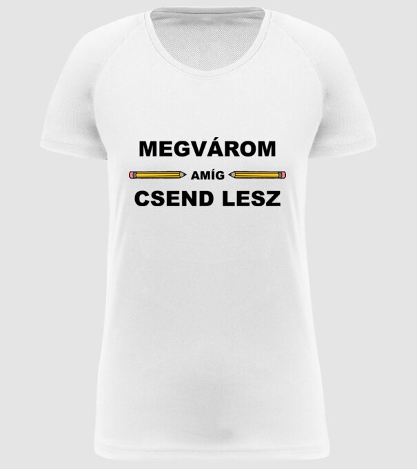 minta fehér pólón