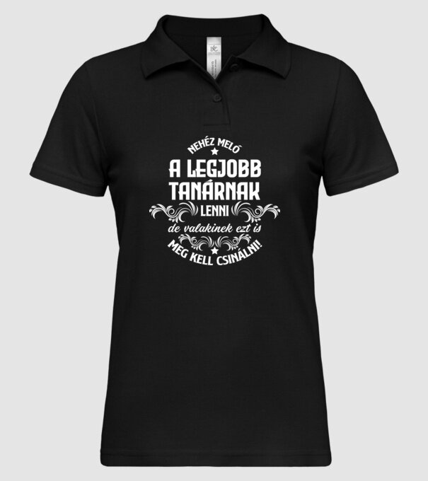  minta fekete pólón