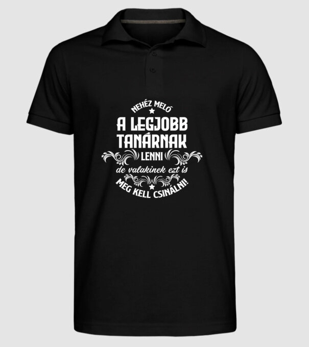  minta fekete pólón