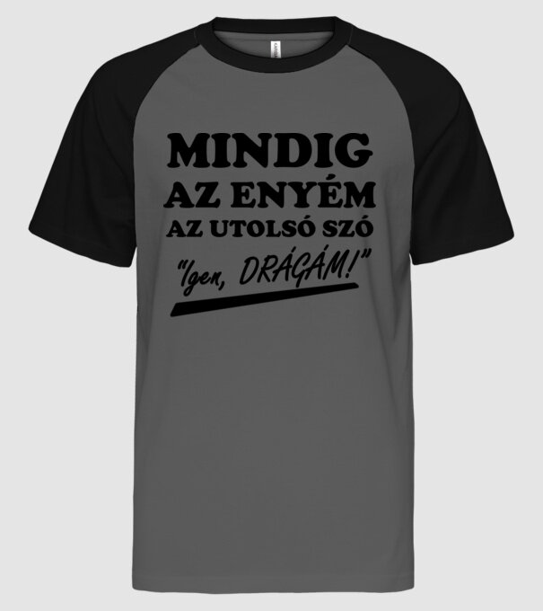  minta szürke/fekete pólón