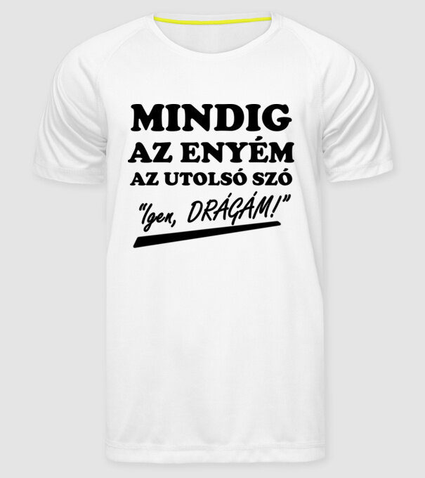  minta fehér pólón
