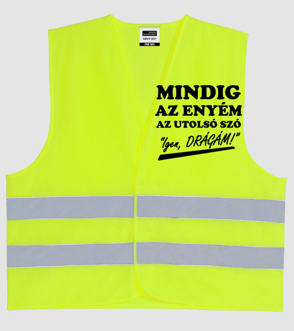  minta neonsárga pólón