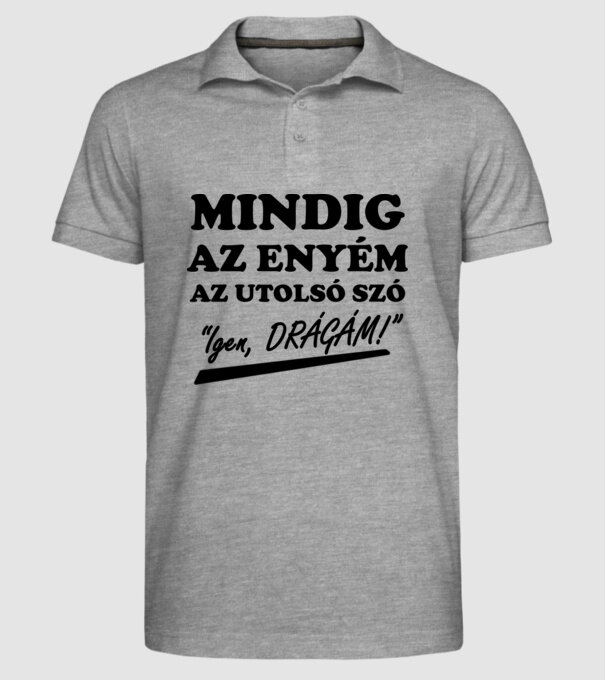  minta szürke pólón