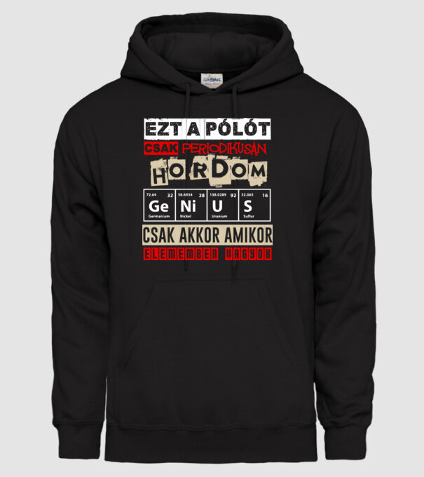  minta fekete pólón