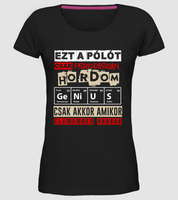  minta fekete pólón