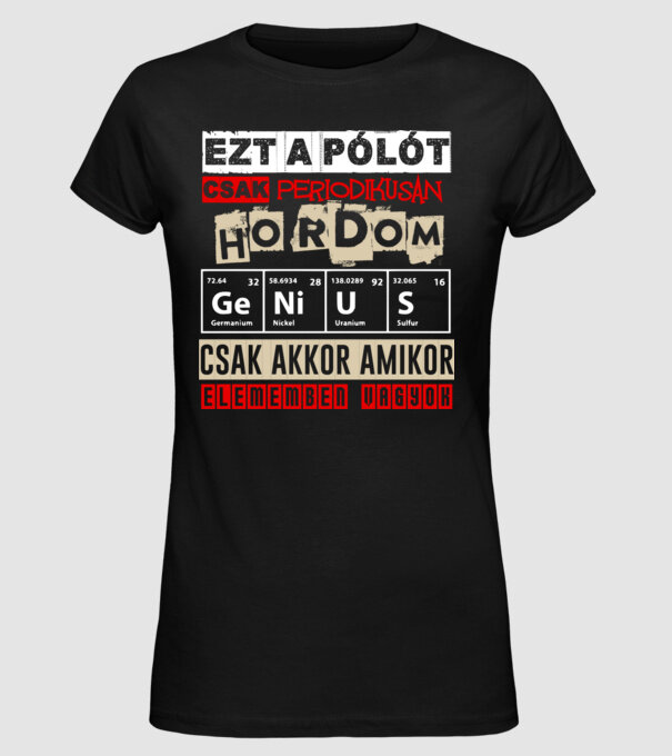  minta fekete pólón