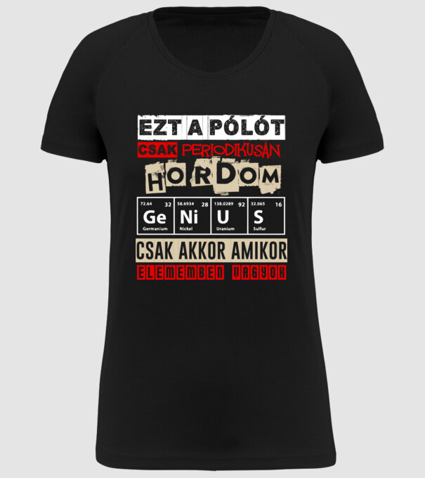  minta fekete pólón