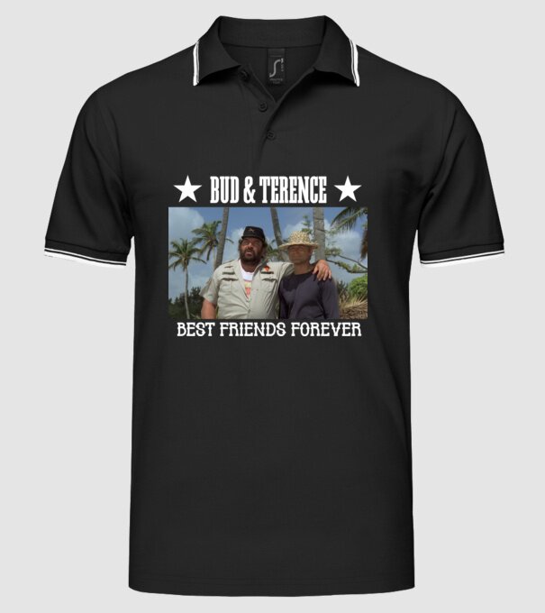 minta fekete pólón